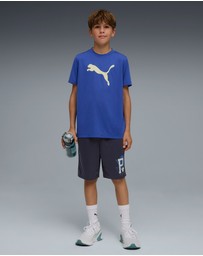 Puma - Train All Day Cat Logo Tee - Boys