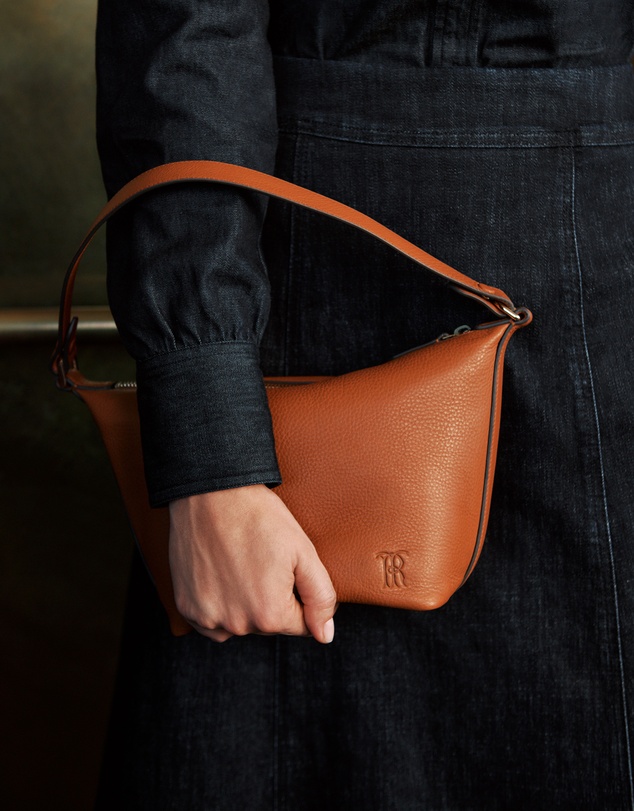 Trenery - Carnarvon Crossbody Bag in Cognac