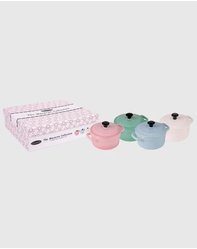 Chasseur - Macaron 4-Piece Mini Cocotte Set