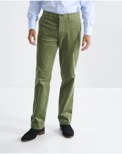 3 Wise Men - 3 Wise Men Cord Trouser - Olive