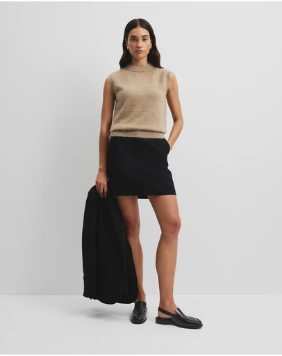Country Road - Fluffy Knit Tank