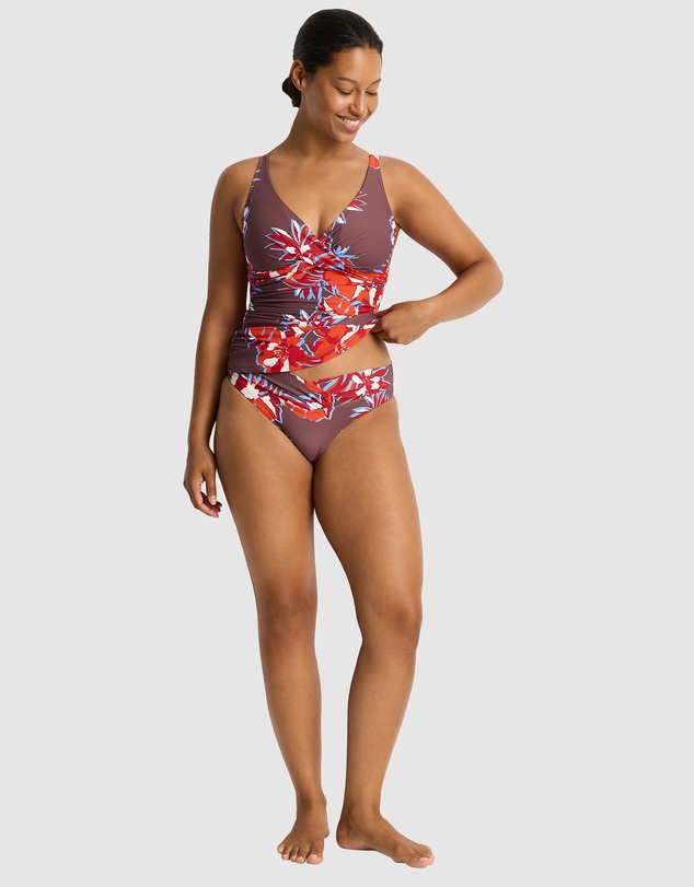 Sea Level Australia - Tuscany Cross Front Multifit Singlet Top