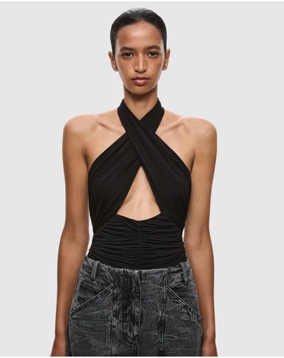 MISHA - The Twist Jersey Top