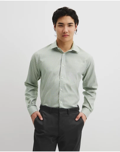 Country Road - Regular Fit Gingham Travel Shirt