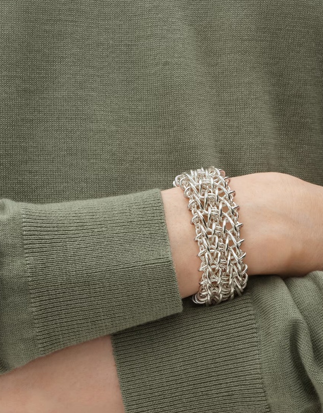 Georg Jensen - Weft Triple Link Bracelet