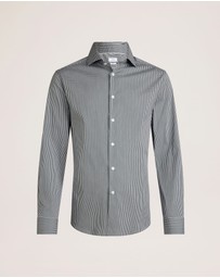 SABA - Lucian Long Sleeve Stretch Check Shirt