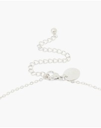 Lovisa - Waterproof Stainless Steel Large Bubble Letter T Necklace