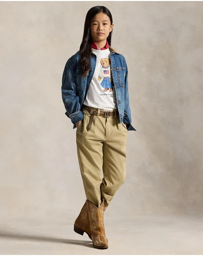 Polo Ralph Lauren - Polo Bear Cotton Jersey Tee - Teens