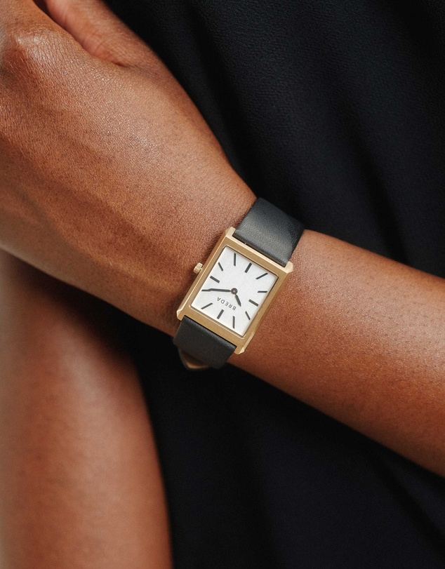 Breda - Virgil Leather Band Watch, 26MM