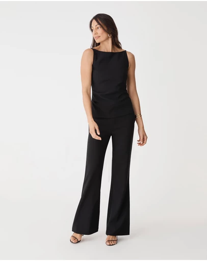 Forcast - Hannah Stretch Bootleg Pants