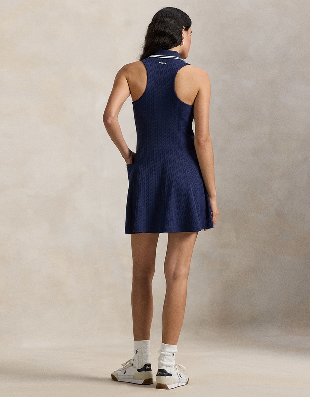 Polo Ralph Lauren - Stretch-Jacquard Sleeveless Polo Dress