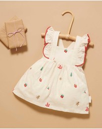 Purebaby - Christmas Dress -Kids-Babies