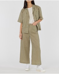 Amelius - Virtuous Check Cropped Pant