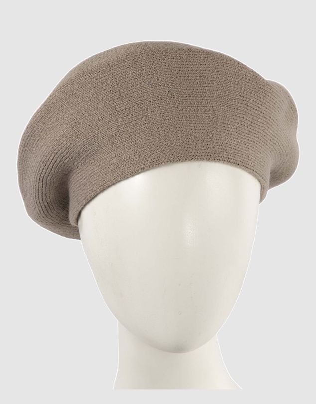 Max Alexander - European Made Beige Soft Wool Beret