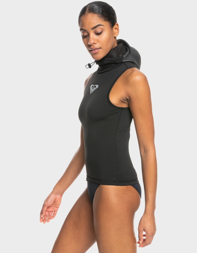 Roxy - Womens 2mm Swell Series Hooded Wetsuit Vest