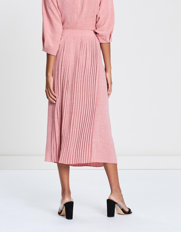 SABA - Lillie Pleated Midi Skirt
