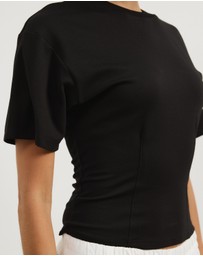 Atmos&Here - Fitted Waist T-Shirt