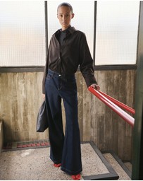 M.N.G - Wide Leg Mid-Rise Jeans