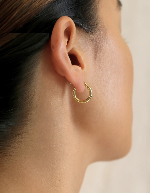 SAINT VALENTINE - Classic Hoops Small - Gold