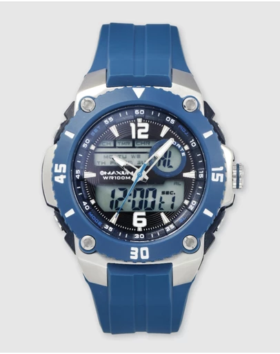 Maxum - Maverick Blue Ana Digi Watch
