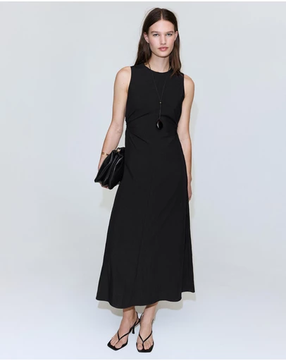 M.N.G - Cut-Out Dress with Bows