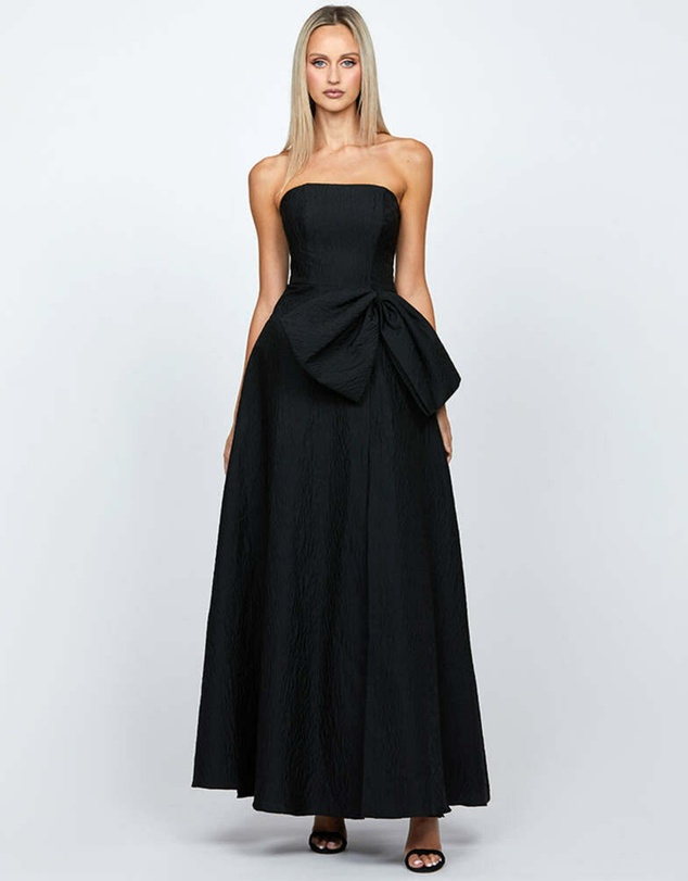Bariano - Zuzanna Strapless Bow Maxi