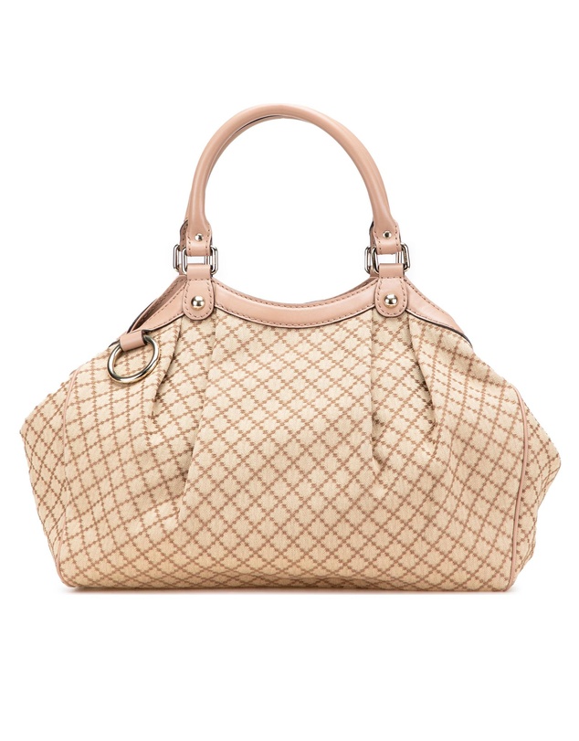 Pre-Loved by Azura Reborn - Pre-Loved gucci Elegant Quilted Pattern Handbag with Round Handles for Women