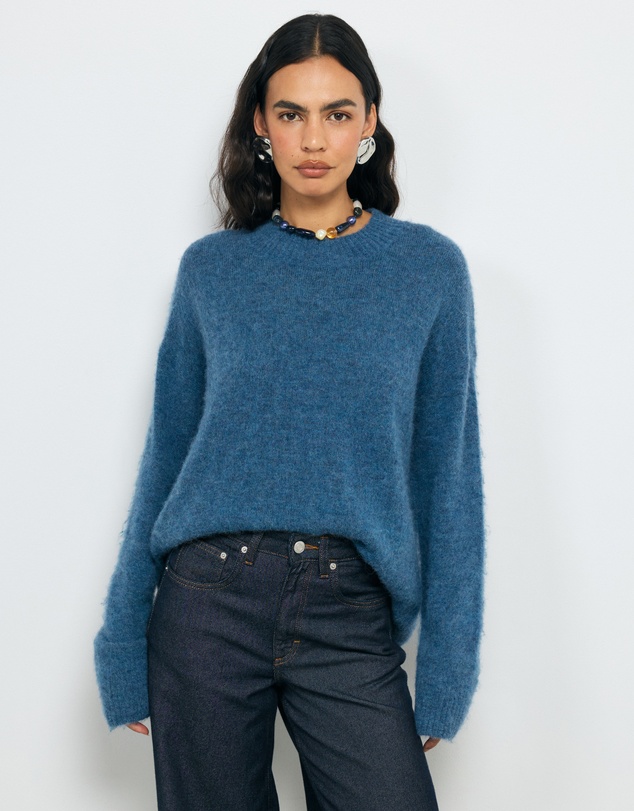 AERE - Jori Wool Blend Oversized Knit Jumper