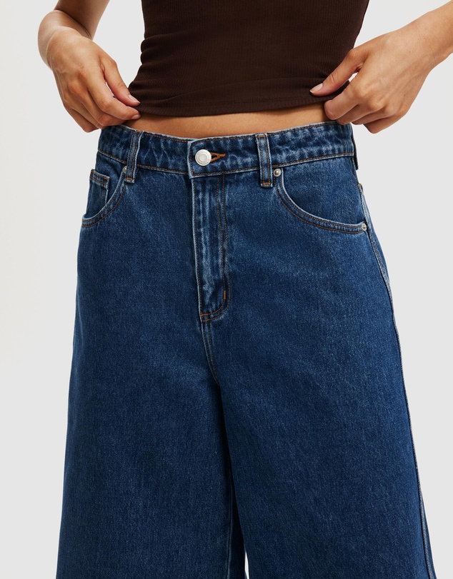 Cotton On - 91 Baggy Denim Jorts