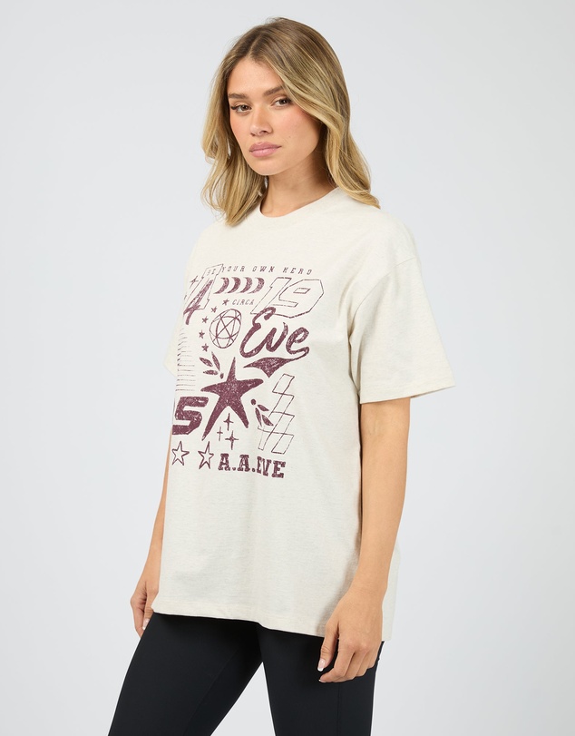 All About Eve - Destination Relaxed Tee Oat