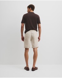 Country Road - Organically Grown Linen Drawcord Short