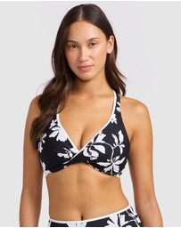 Seafolly - Mayflower Wrap Front F Cup Bikini Top