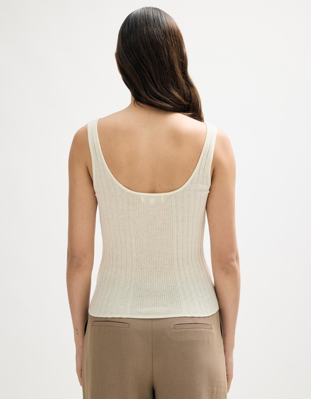Minima Esenciales - Lott Merino Wool Knitted Tank