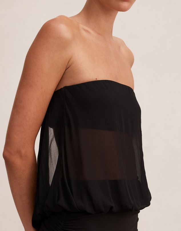 Forever New - Cammy Strapless Back Cowl Dress