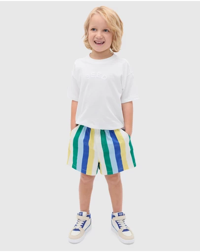 Seed Heritage - Multi Stripe Vacay Short