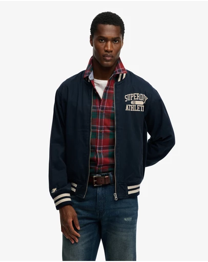 Superdry - Twill Varsity Bomber Jacket