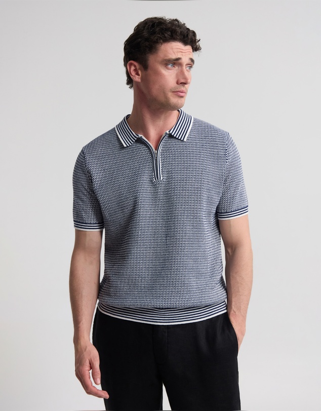 Oxford - Erik Zip Polo