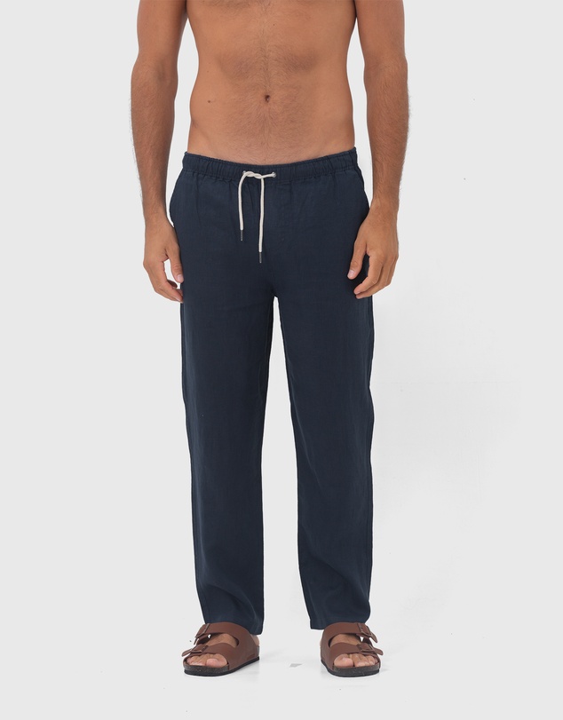 Coast Clothing - Coast Linen Pant - Navy