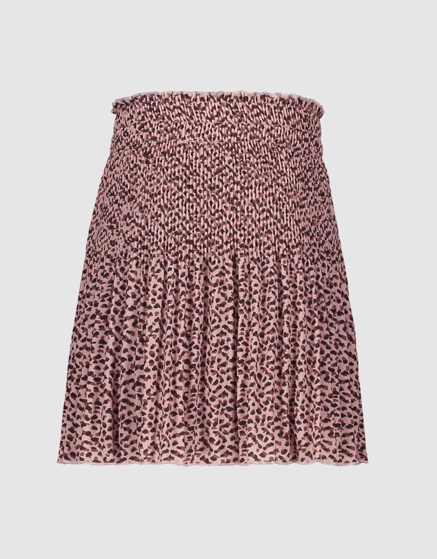 Like FLO - Old Pink Dot Print Pleated Skirt - Kids-Teens