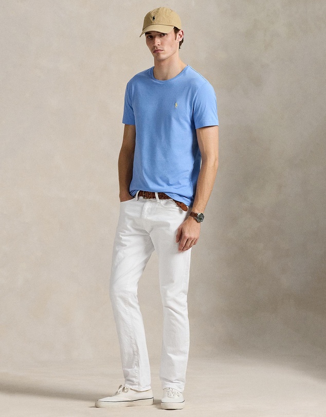 Polo Ralph Lauren - Custom Slim Fit Jersey Crewneck T-Shirt