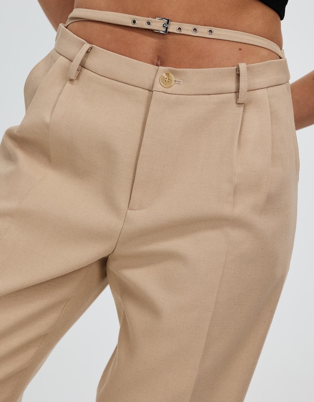 Style Addict - Dion Belted Trousers