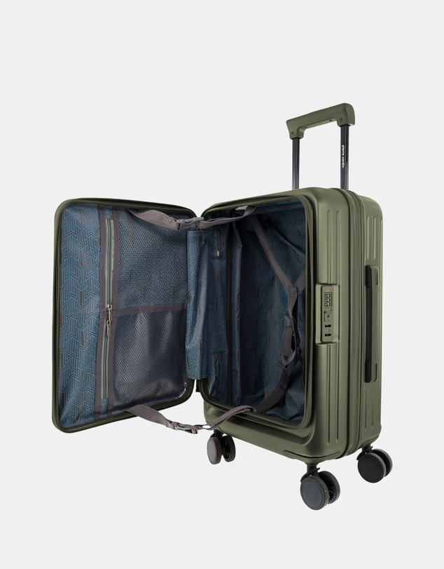Pierre Cardin - Pierre Cardin Front-Opener Hard Shell Large and Cabin 2-Piece Set Bundle