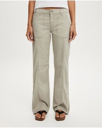 Cotton On - Lexi Low Rise Utility Pants