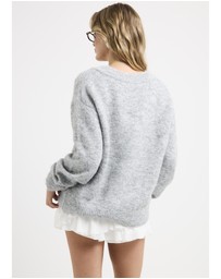 Subtitled - Grace V Neck Knit Jumper