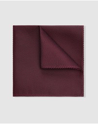 Politix - Silk Textured Two-tone Pocket Square