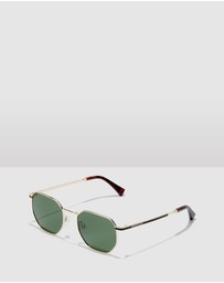 Hawkers Co - HAWKERS - Polarized Gold Aligator SIXGON Sunglasses for Men and Women UV400