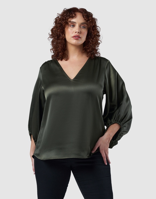 Pink Dusk by Curve Project - Lover Boy Blouse