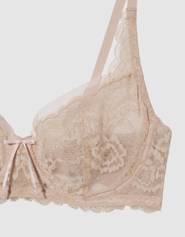 Skarlett Blue - Minx Wired Lace Balconette Bra