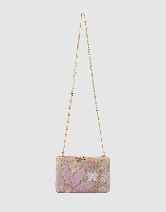 Olga Berg - Greta Floral Clutch