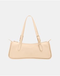 Longchamp - Looong Leather Shoulder Bag - Large